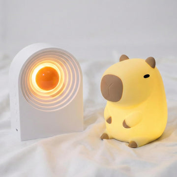 Capybara Night Light White Noise Sound Machine Bluetooth Silicone