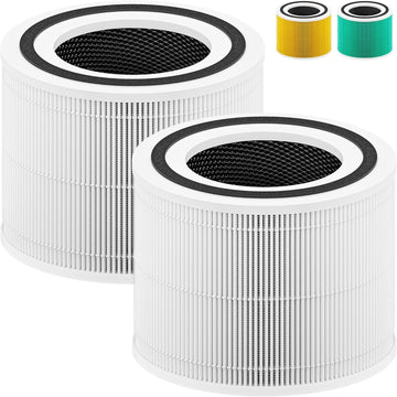 HEPA 14 Air Purifier Filter 2-Pack for PuroAir 240 White