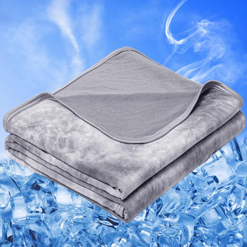 Cooling Blanket Tie-Dye Nylon for Hot Sleepers Queen 90x90