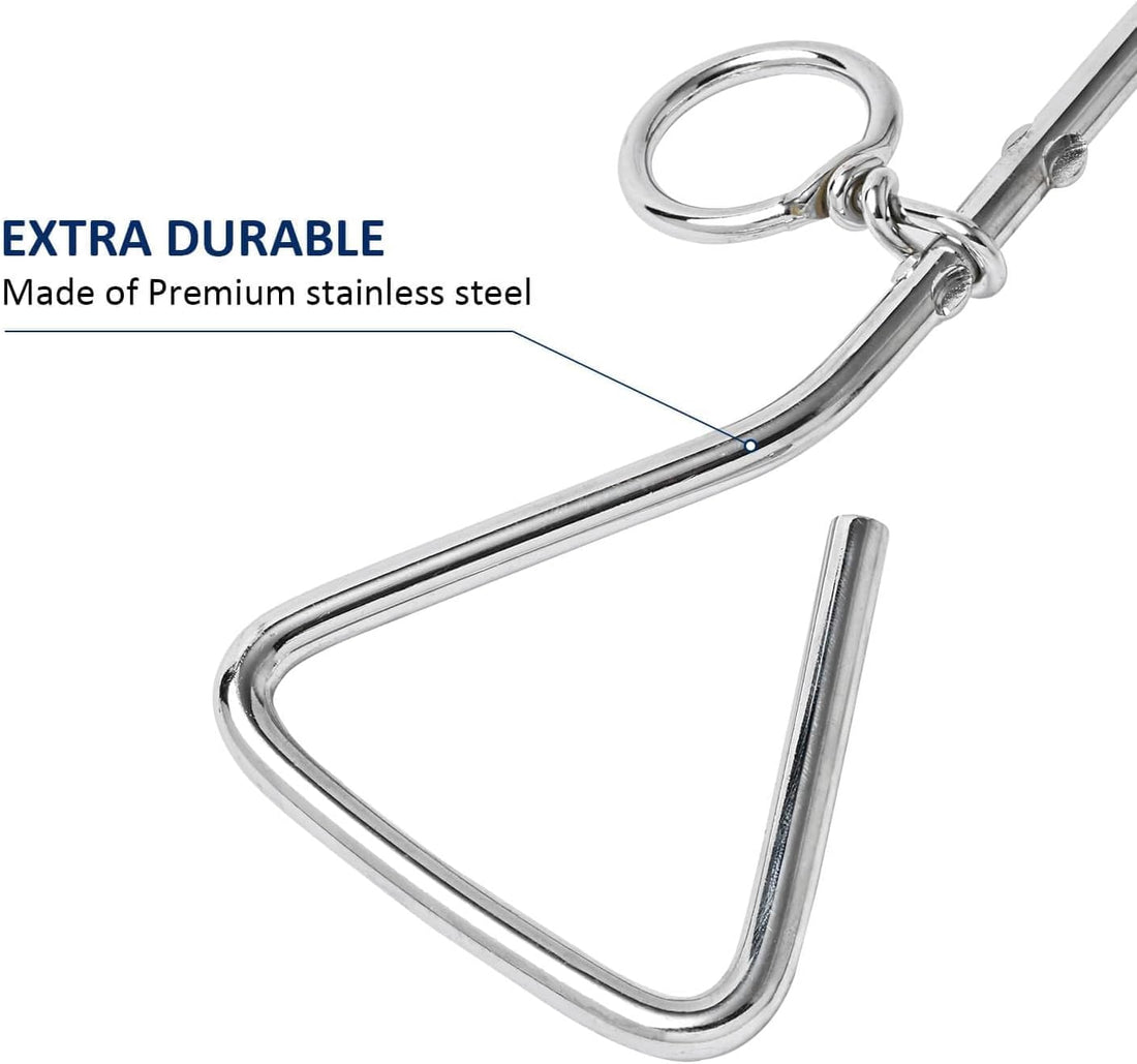 Spiral Dog Tie-Out Stake 16 Inch Steel Ground Anchor Medium
