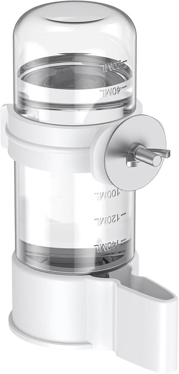 Vortaz Automatic Bird Water Dispenser with Inverted Bottle 140mL White