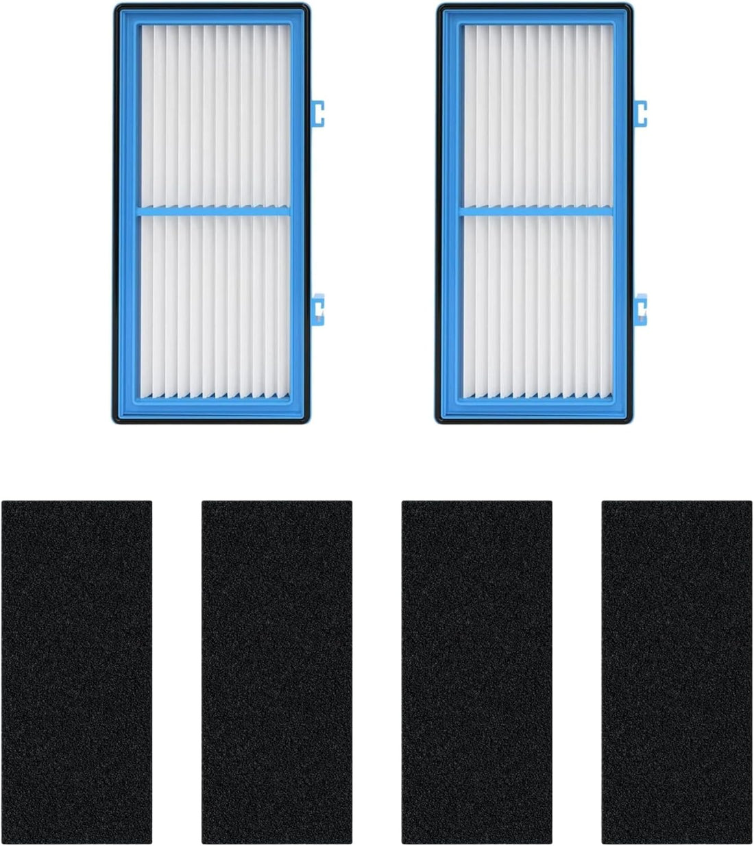 Aer1 HEPA Carbon Filter Replacement Set Holmes Bionaire 6 Pack