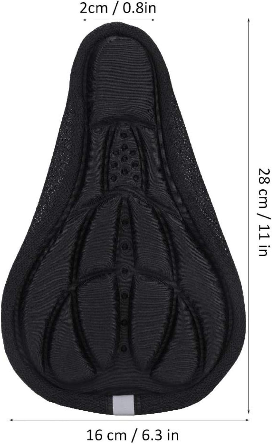 Petluno Bike Seat Cushion Cover PE Foam Breathable Ergonomic