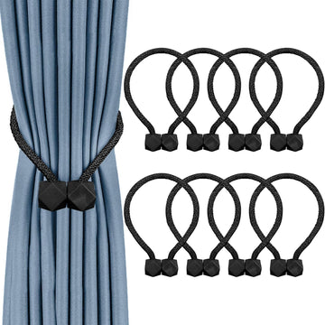Vortaz Magnetic Curtain Tiebacks European Style 8 Pcs