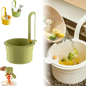 Kitchen Sink Faucet Strainer Basket Green