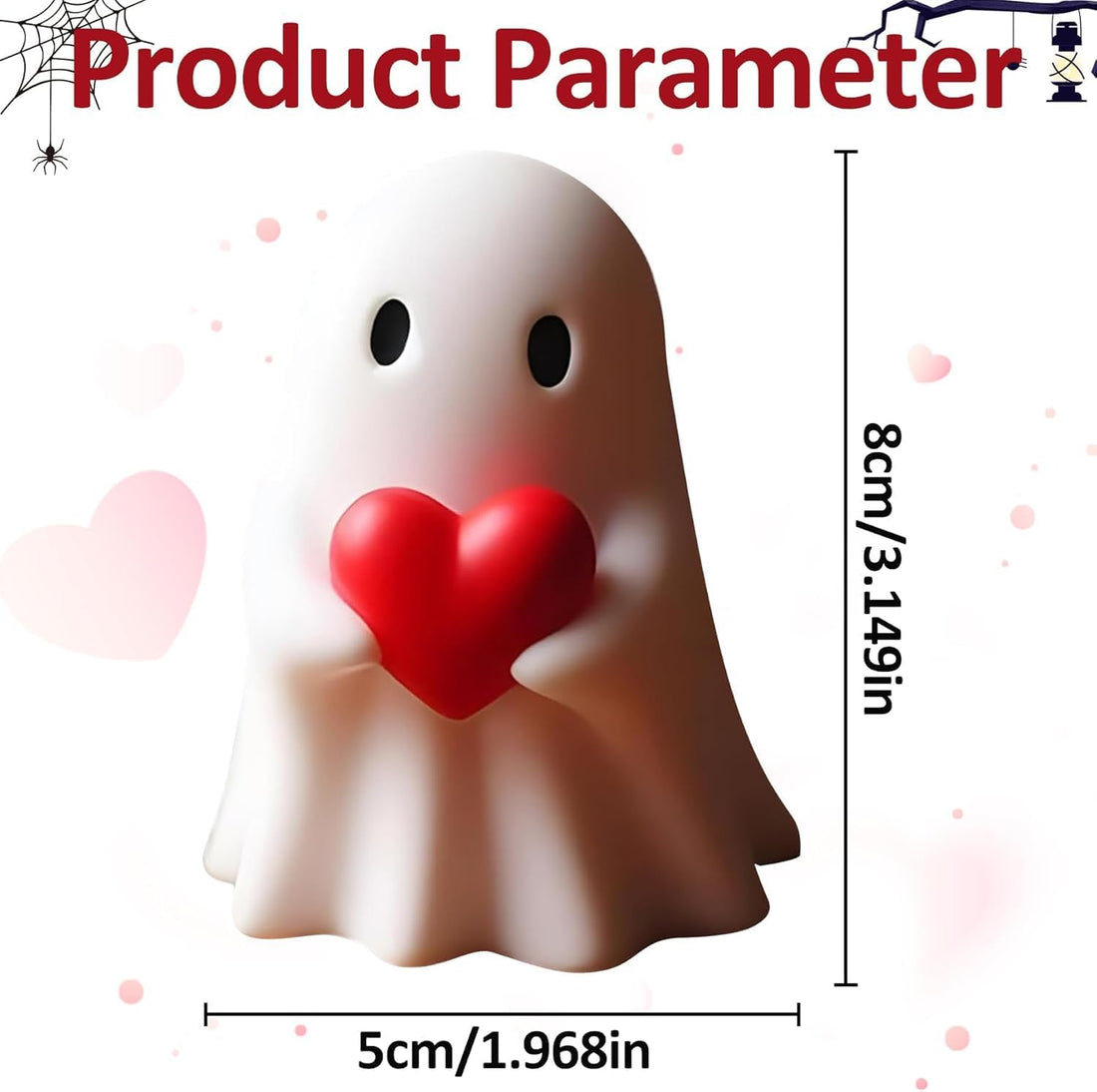 Spooky Resin Ghost Figurine Halloween Decor