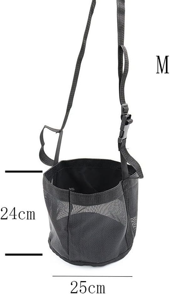 Breathable Mesh Horse Feed Bag with Adjustable Strap 2 Pack