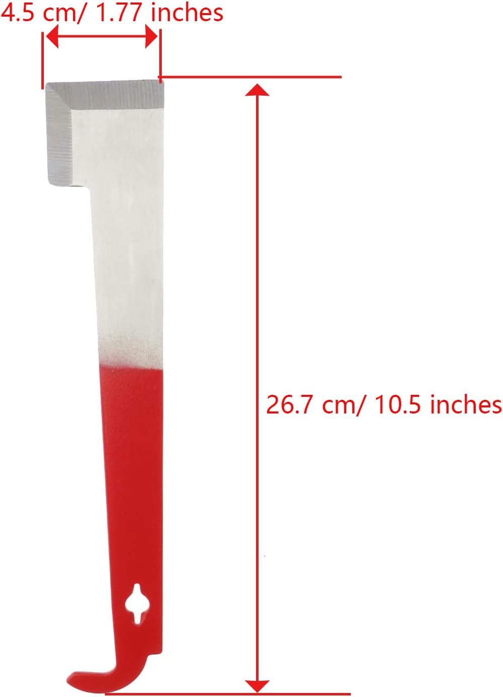 Steel Beekeeping Hive Tool J Hook 5-Pack 26.7cm Scraper