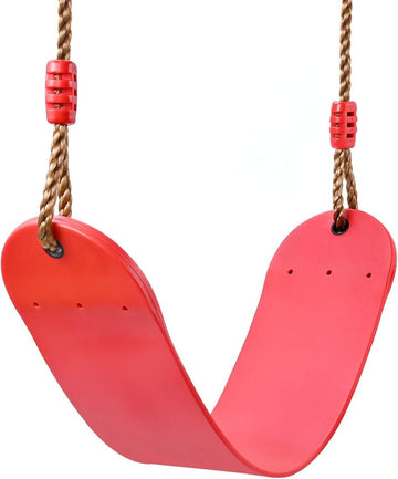 Keezi Soft Foam Swing Seat for Backyard Play 150kg Red