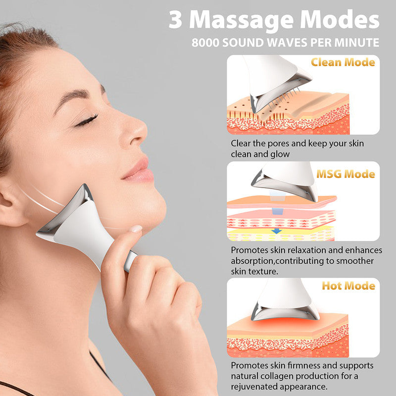 Vortaz EMS Neck Massager Lifting Firming 7 Color Light Therapy
