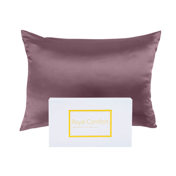 Royal Comfort Pure Silk Pillowcase 51x76cm 16 Momme Malaga Wine