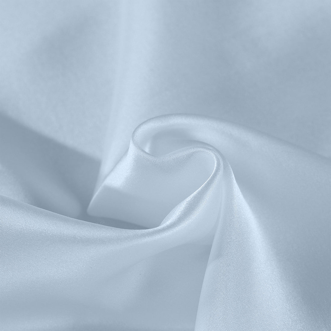 Royal Comfort Pure Silk Pillowcase 51x76cm 16 Momme Soft Blue