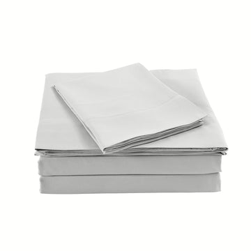 Royal Comfort Bamboo Sheet Set 1000TC King Light Grey