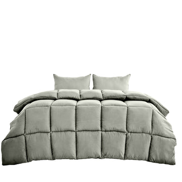 Royal Comfort Charcoal Bamboo Quilt 350GSM King Size