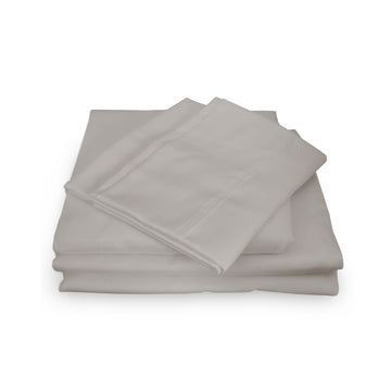 Royal Comfort Bamboo Cotton Sheet Set 1000TC Queen Dove