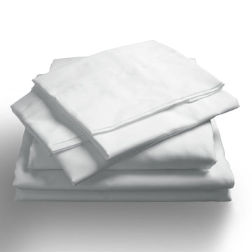 Royal Comfort 1000TC Bamboo Cotton Sheet Set King White Hotel Grade