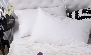 Royal Comfort Duck Feather Down Quilt and Pillows Combo Double