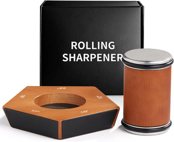 CARLA HOME Rolling Knife Sharpener Kit 5 Angles Diamond Discs