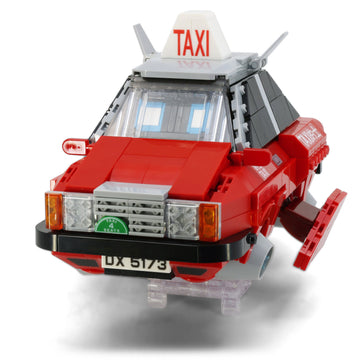 Kalos Mecha Robot Red Taxi Building Block Set 586pcs
