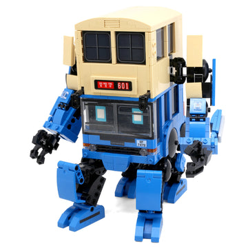 Kalos Robot Dennis Bus Building Block Set 786pcs Movable Joints