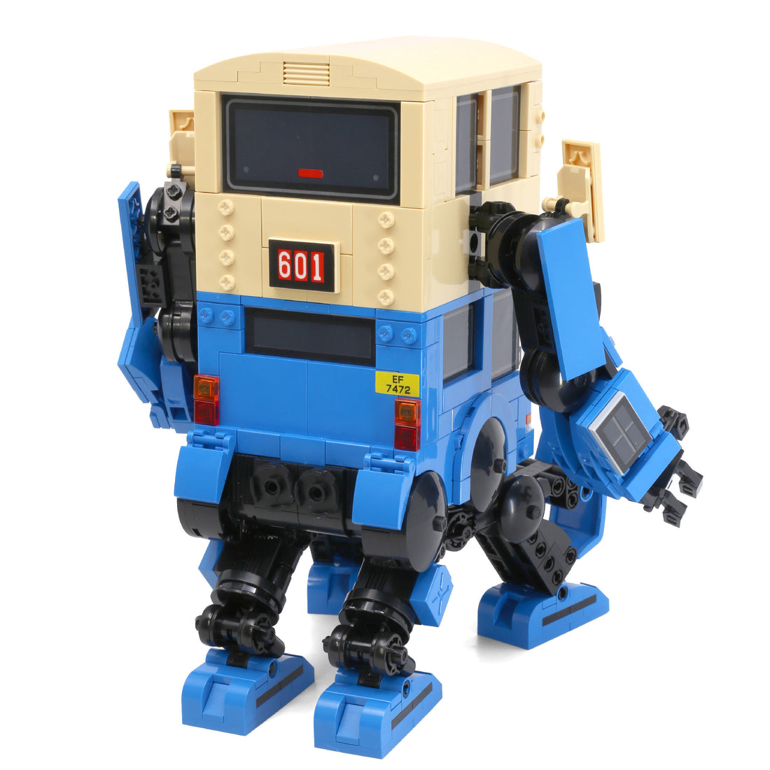 Kalos Robot Dennis Bus Building Block Set 786pcs Movable Joints