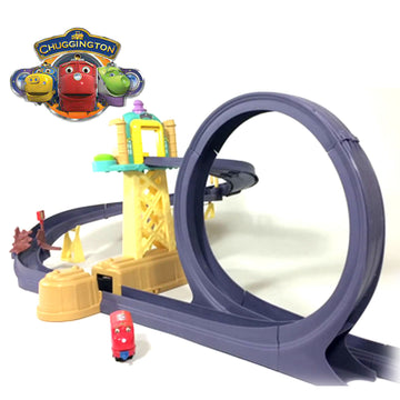 Chuggington Motorised Train Playset with 360 Loop Wilson