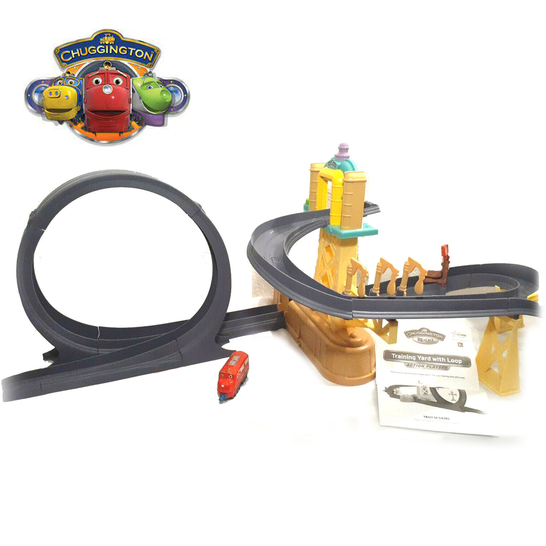 Chuggington Motorised Train Playset with 360 Loop Wilson