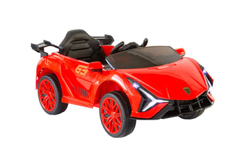 Lenoxx Classic Supercar Ride On Electric Car Red 12V