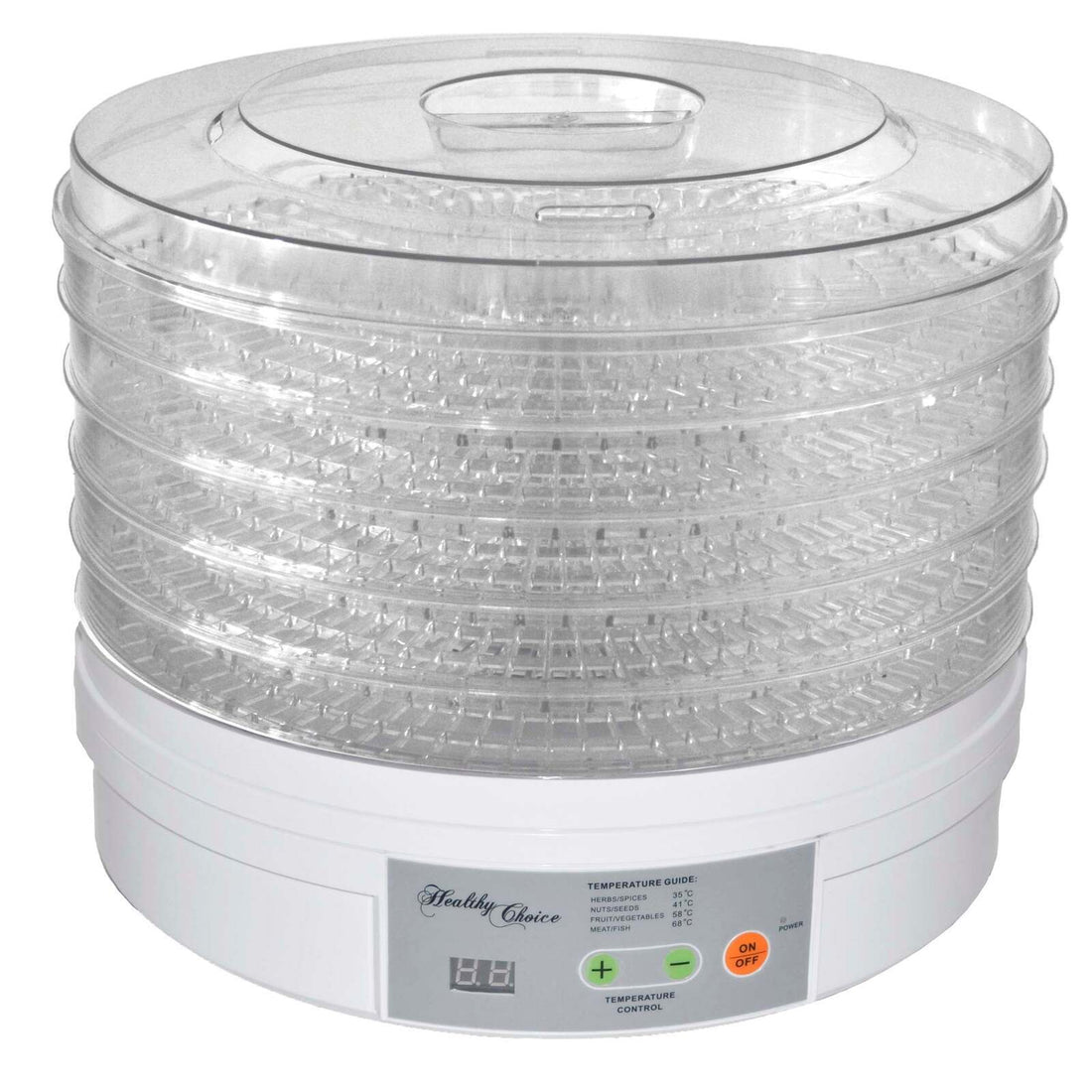 Food Dehydrator with Converge Flow Drying European Design
