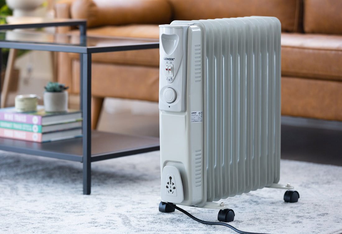 11-Fin Oil Column Heater 2400W with Wheels