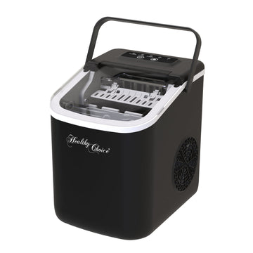 Healthy Choice 12kg Ice Maker Countertop LED Indicators 1.1L Black