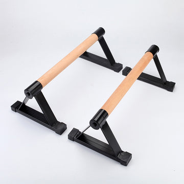 Parallettes Push-Up Parallel Bars Beech Steel