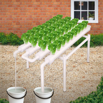 36-Site Hydroponic Growing System with Timer Water Pump 220V