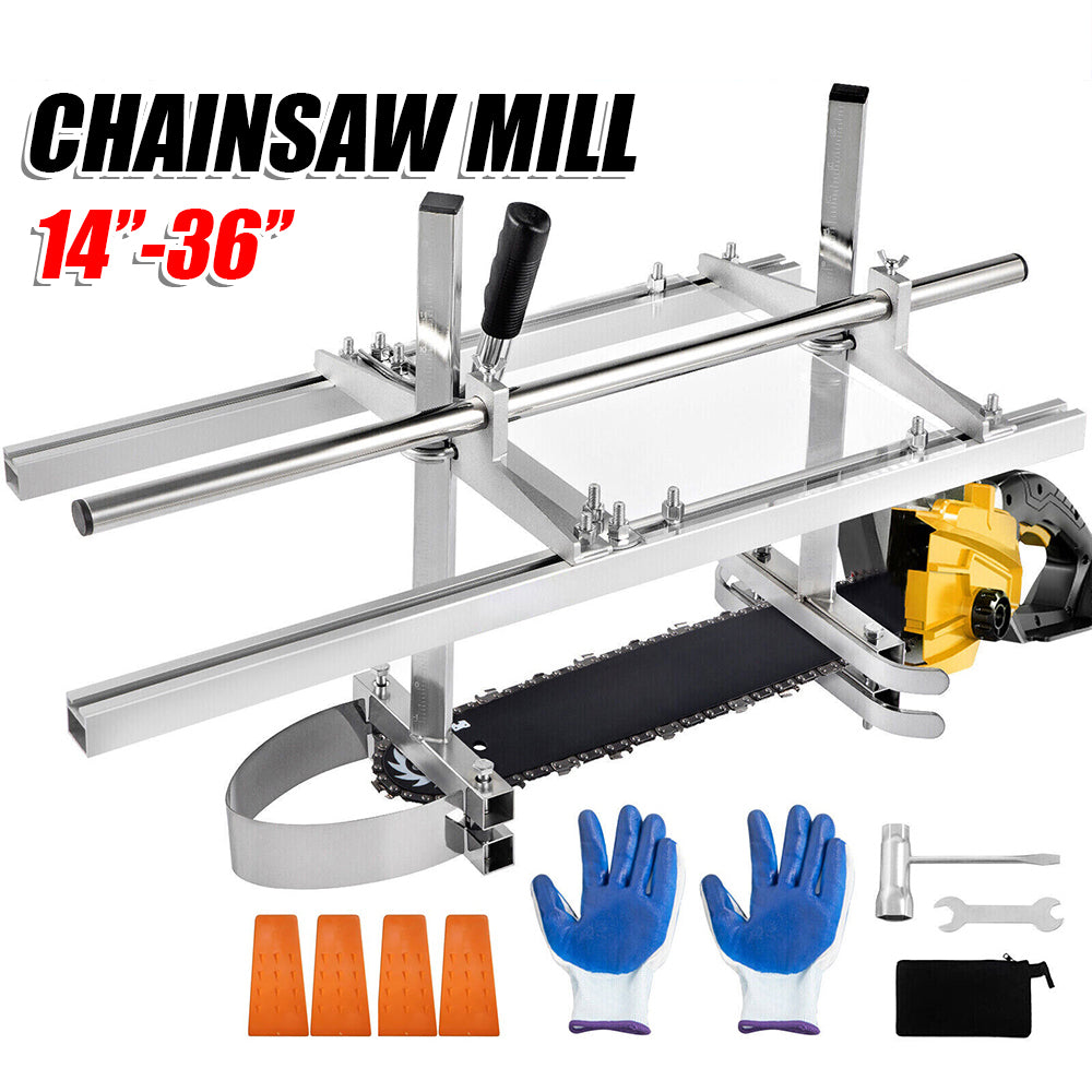Chainsaw Mill Portable Sawmill Attachment 14-36 in