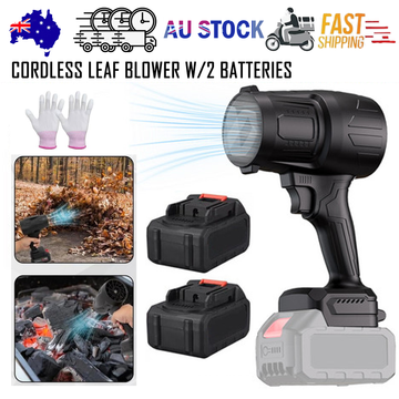 Cordless Leaf Blower 1050W Turbo Jet Fan Battery Powered