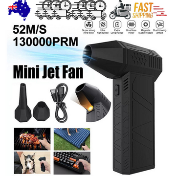 Vortaz Mini Jet Fan 130000 RPM Cordless Blower 4-Hour Runtime