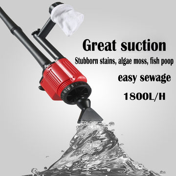 Aquarium Electric Siphon Pump Vacuum Cleaner