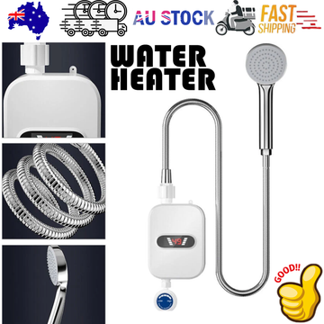 Instant Electric Hot Water Heater 3500W Under Sink LCD Display
