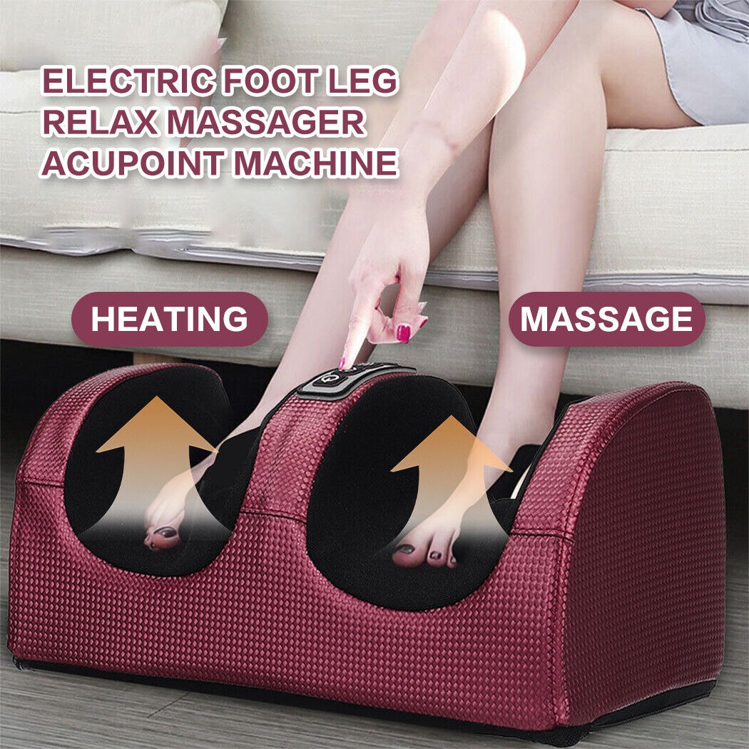 Electric Foot Massager Muscle Pain Relief Leg Calf Kneading Machine