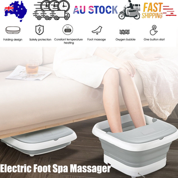 Vortaz Electric Foot Spa Bath with Heat Therapy Pedicure Grey