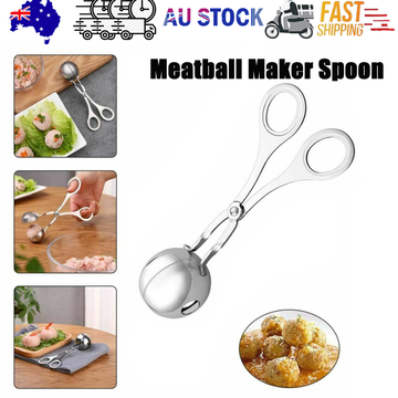 Meatball Maker Spoon Stainless Steel 17.6cm Non-Stick Scoop