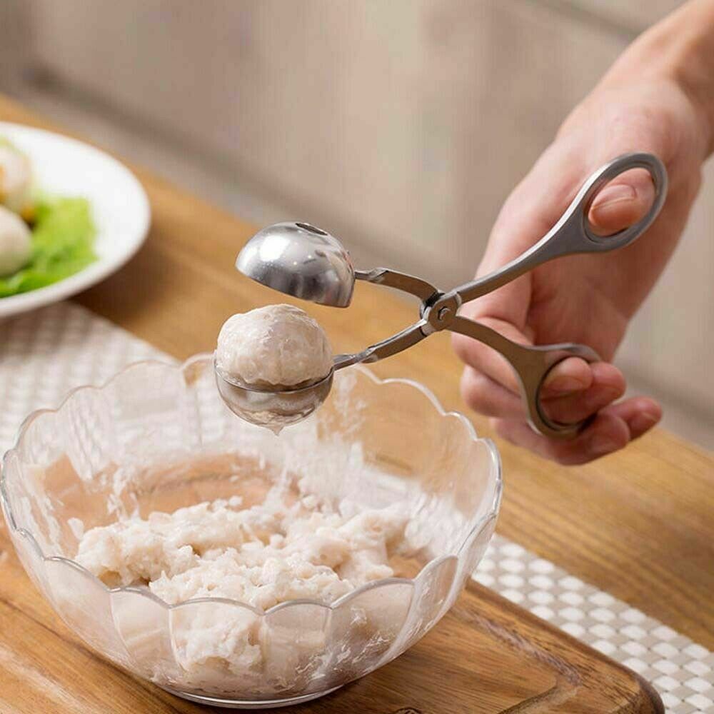 Meatball Maker Spoon Stainless Steel 17.6cm Non-Stick Scoop