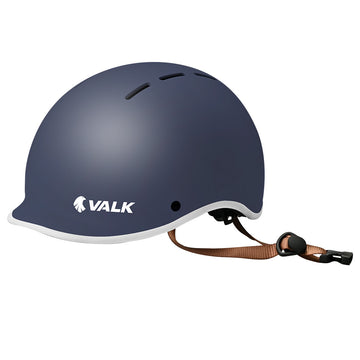 VALK Retro Bike Helmet ABS Shell Shadow Navy
