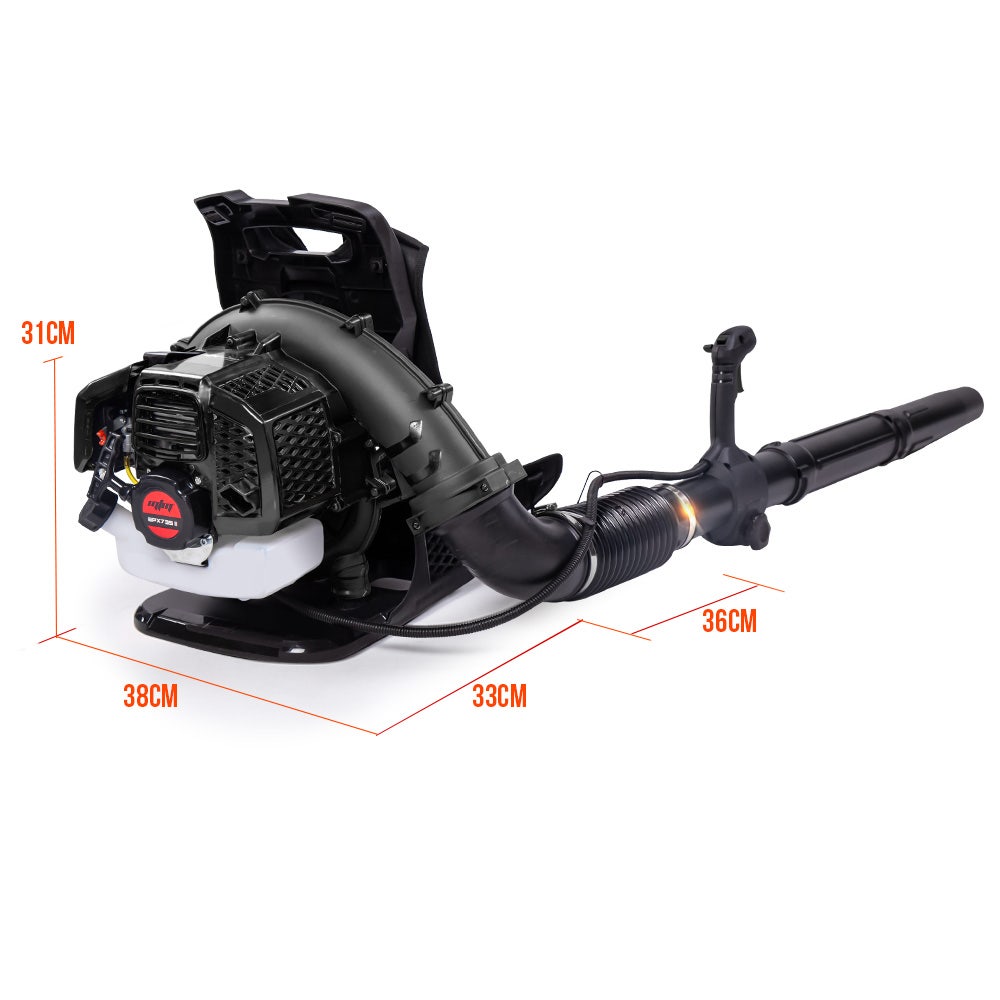 MTM Petrol Backpack Leaf Blower 490km/h 65CC Commercial