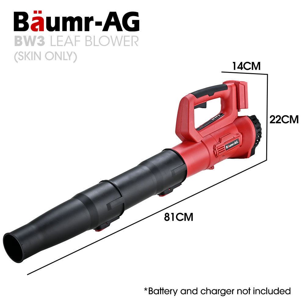 Baumr-AG BW3 Cordless Leaf Blower 20V SYNC 126km/h Airflow