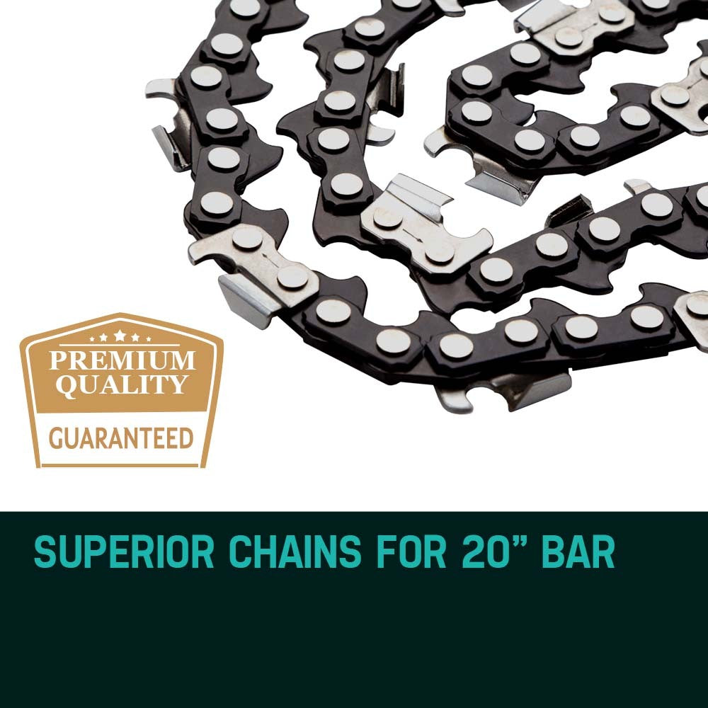 Baumr-AG 20in Chainsaw Chain Replacement for 62CC 66CC Saws