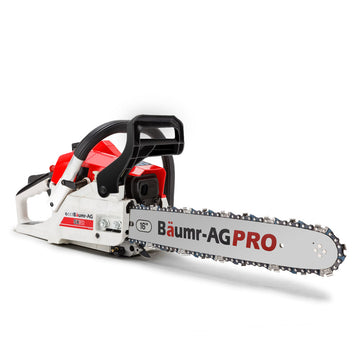 Baumr-AG 38CC Petrol Commercial Chainsaw 16in Bar E-Start