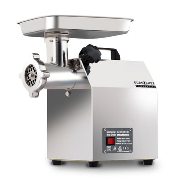 EuroChef Commercial Meat Grinder 950W 150kg/h Stainless Steel