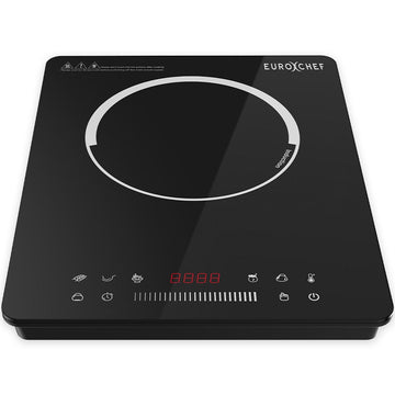 EuroChef Portable Induction Cooktop 2000W 9 Level Touch Controls