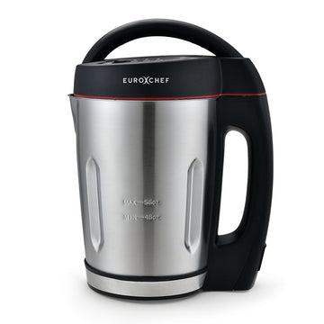 EuroChef Soup Maker 1.6L Stainless Steel Hot Cold Blender